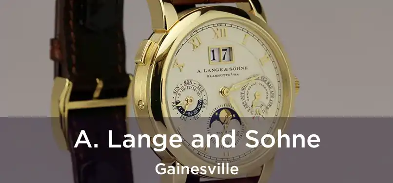 A. Lange and Sohne Gainesville